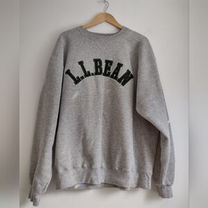 Vintage LL Bean Varsity crew sweater. Men's xl
